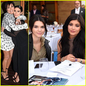 Kendall & Kylie Jenner Celebrate Their Mom's 'Haute Living' Cover!