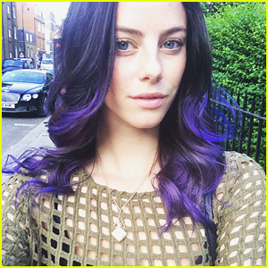Kaya Scodelario Has Purple Hair -- See Her New Hair Color Here!