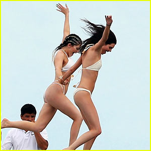 Kendall Jenner Puts On a Bikini for Kylie's Birthday Trip!