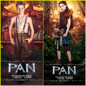 Levi Miller & Rooney Mara Star In New Character Posters For 'Pan'