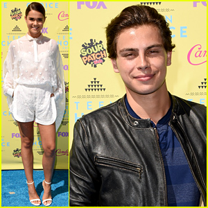 Maia Mitchell & Jake T. Austin Arrive for a Big Night at the Teen Choice Awards 2015
