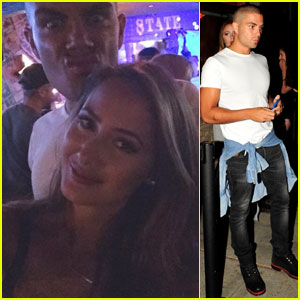 Max George & Girlfriend Carrie Baker Couple Up for Lawson Show