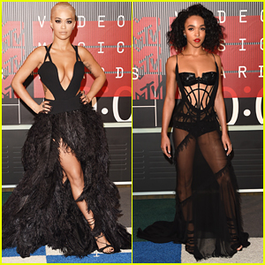 Rita Ora & FKA Twigs Show Off Toned Bodies At MTV VMAs 2015