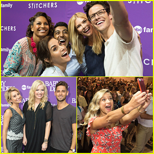 Stitchers' Kyle Harris Meets His Childhood Hero At D23 - See Who It Is Here!
