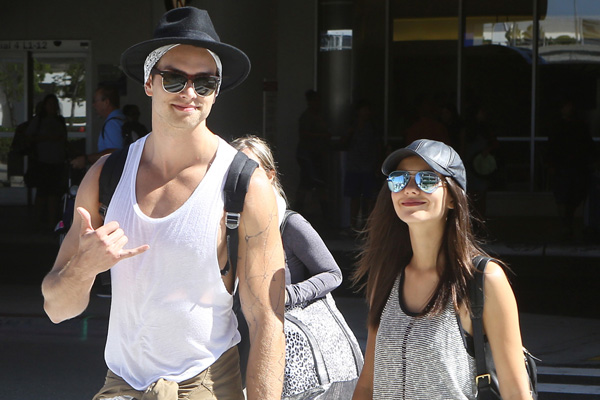 Victoria Justice & Pierson Fode Head Back To Mainland After Week in ...