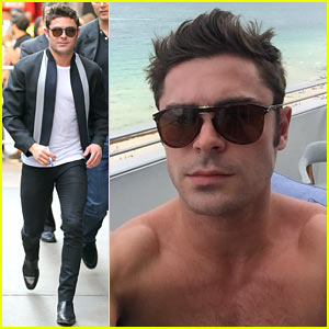 Zac Efron Looks So Hot in This Shirtless Selfie! | Shirtless, Zac Efron ...