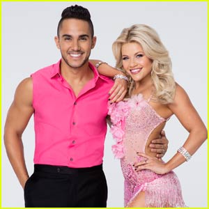 Carlos PenaVega & Witney Carson Kick Off 'DWTS' With the Jive - Watch Now!