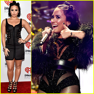 Demi Lovato & Jason Derulo Heat Up The iHeart Radio Music Festival In Vegas