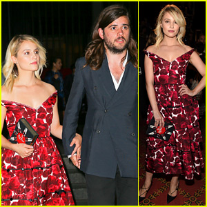 Dianna Agron Closes Out NYFW with Boyfriend Winston Marshall By Her Side!