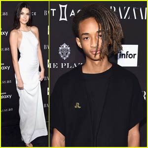 Kendall Jenner Steps Out for Harper's Bazaar Event With Pal Jaden Smith