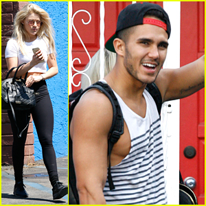 Carlos PenaVega Twerks For Witney Carson At DWTS Practice Before Throwing Alexa A Surprise Party