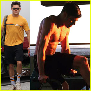 Zac Efron's Latest Workout Pic is So Hot