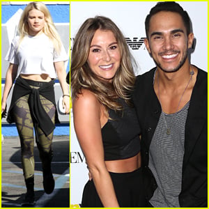 Carlos & Alexa PenaVega Hit Teen Vogue Young Hollywood Party Before Witney Carson's Engagement
