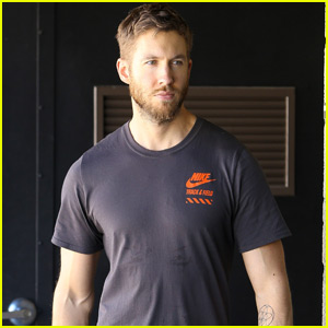 Calvin Harris Hits the Gym as Taylor Swift Tours the World