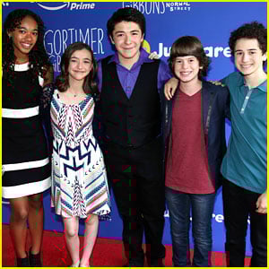 Sloane Siegel & 'Gortimer' Cast Premieres Season 2 at Just Jared Jr.'s Fall Fun Day!