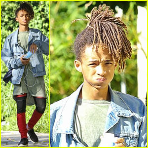 Jaden Smith Stays Hydrated with Boxed Water