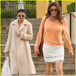 Kylie Jenner Grabs a Bite to Eat With Caitlyn