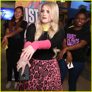 Meghan Trainor Hosts Free Pop Up Concert With Just Dance 2016