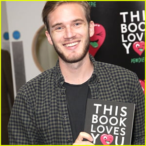 PewDiePie Promotes New Book 'This Book Loves You' In London