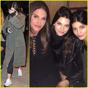 Kylie & Kendall Jenner Enjoy Dinner With Caitlyn in New York City!