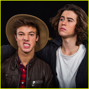 Cameron Dallas & Nash Grier Take NYC By Storm for 'The Outfield' Promo
