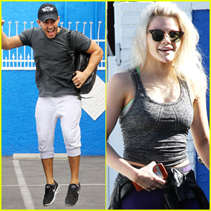 Carlos PenaVega & Witney Carson Get Ready For Three Dances on Tonight's DWTS