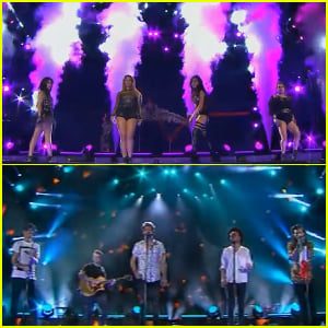 Fifth Harmony & One Direction Take the Stage at Premios Telehit 2015!