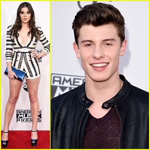 Shawn Mendes Has Us in 'Stitches' at AMAs 2015 with Hailee Steinfeld!