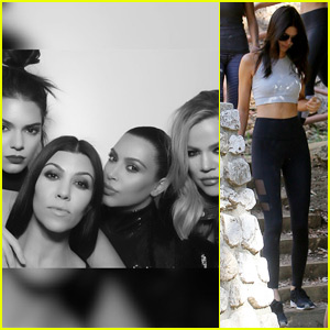 Kendall Jenner Hits the Birthday Photo Booth With Famous Friends & Family!