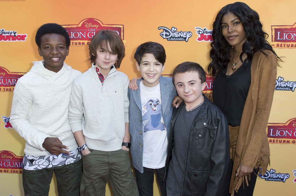 Max Charles, Diamond White & Joshua Rush Premiere ‘The Lion Guard ...