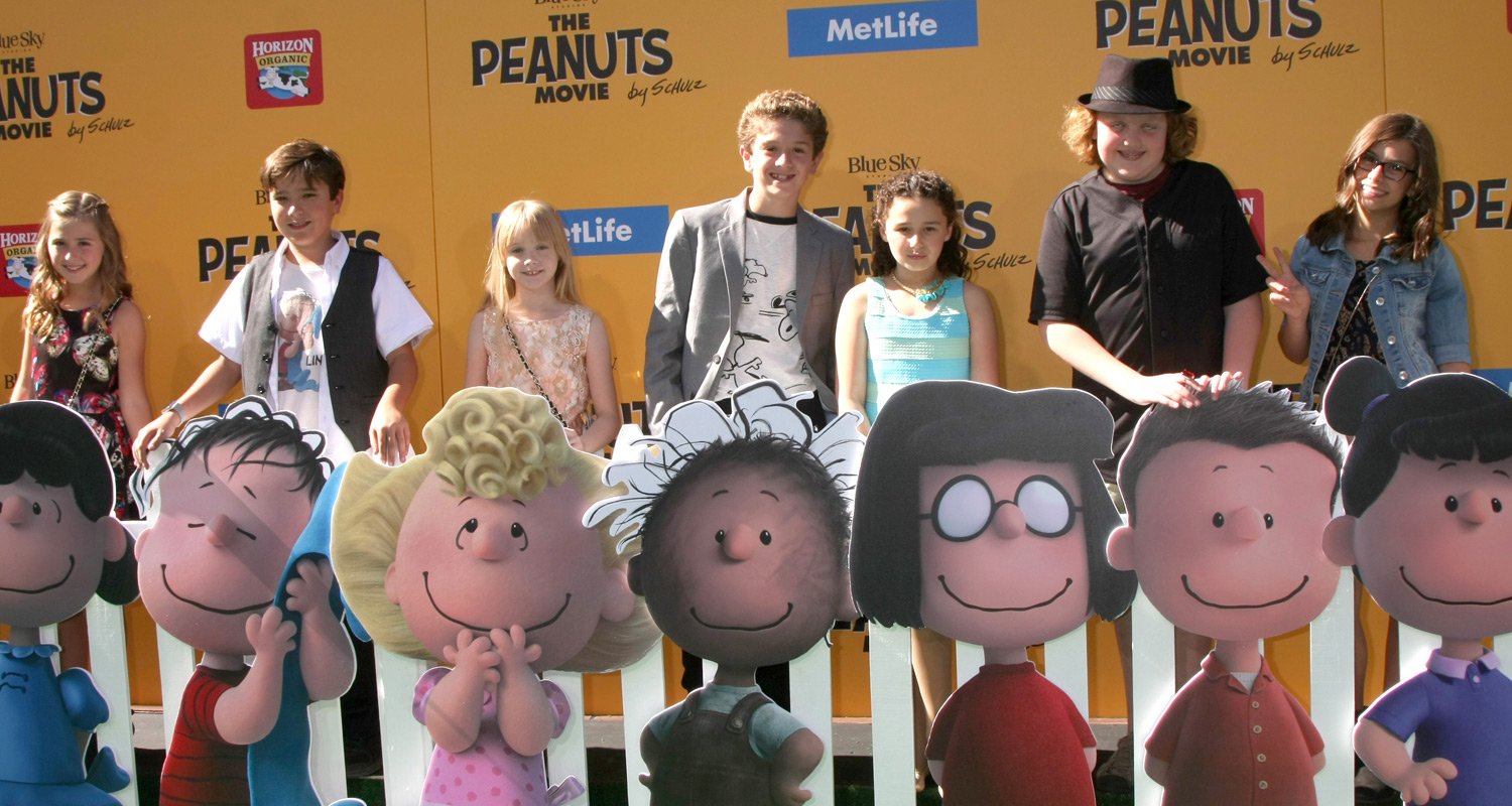 Francesca Capaldi & Noah Schnapp Premiere ‘The Peanuts Movie’ in Los