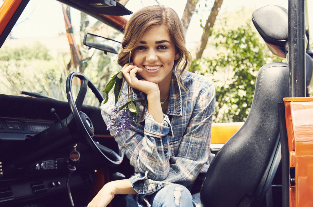 Sadie Robertson Stars In Wild Blue Denims Holiday Lookbook – See All