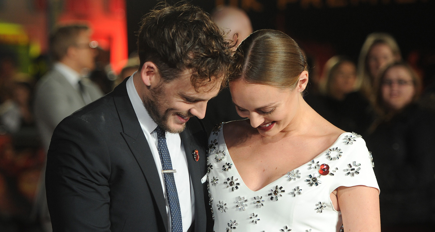 Sam Claflin Expecting First Child With Laura Haddock See Her Cute