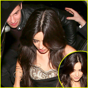 Camila Cabello & Shawn Mendes Arrive at Justin Bieber's AMA Party Together!