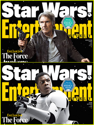 John Boyega Becomes a Stormtrooper for EW's Special 'Star Wars' Covers