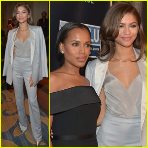 Zendaya Hangs With the Cast of 'Scandal' & We're Totally Jealous!