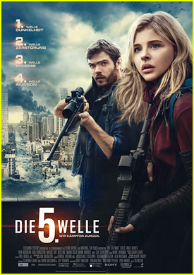 Alex Roe Featured On German Poster For 'The 5th Wave'