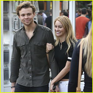 5SOS' Ashton Irwin Holds Hands With Bryana Holly at The Grove