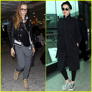 Cara Delevingne Spends Time with Girlfriend St. Vincent