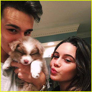 Jacob Whitesides Shares Cute ‘Family’ Pic with Bea Miller & New Pup ...