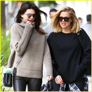 Kendall Jenner Grabs Some Beverly Hills Breakfast With Sister Khloe Kardashian
