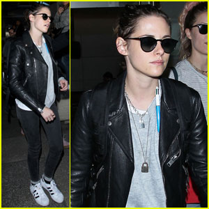 Kristen Stewart Heads Home for the Holidays From Overseas