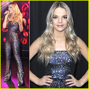 Louisa Johnson Sparkles In Stunning Jumpsuit For G-A-Y Performance - See The Pics!