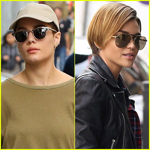 Halsey & Ruby Rose Grab Lunch Together in Hollywood