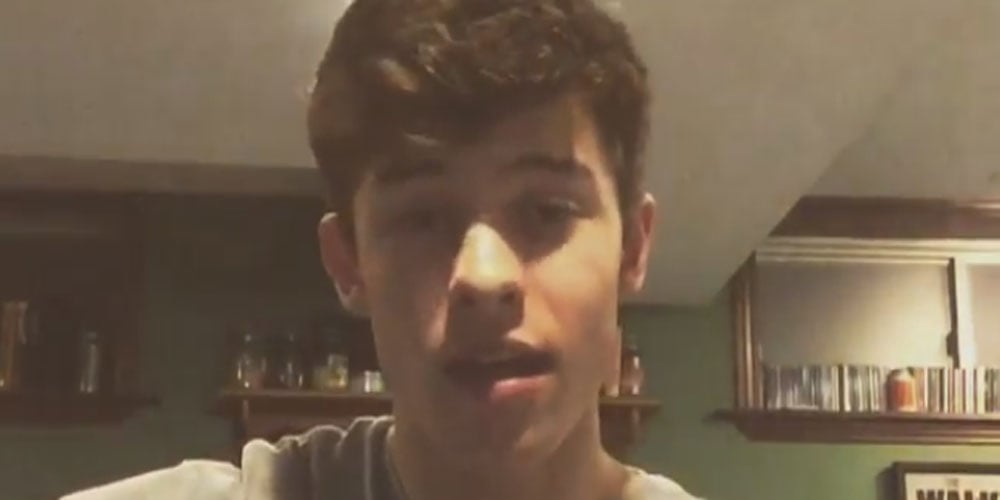 Shawn Mendes Covers ‘History’ By One Direction Watch Now! One Direction, Shawn Mendes Just