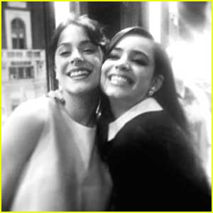 Sofia Carson Shares Glam Selfie With Violetta's Martina Stoessel