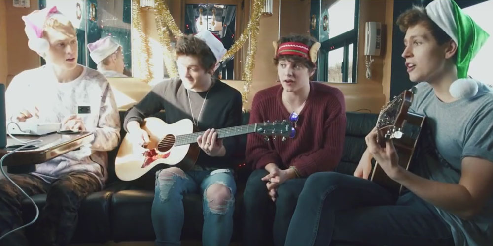 The Vamps Cover ‘Jingle Bells’ for Awesomeness TV Watch the Exclusive