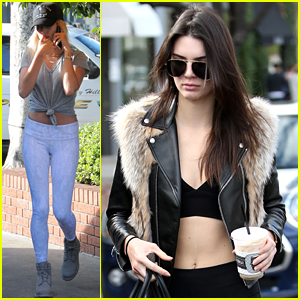 Kendall Jenner & Hailey Baldwin Step Out After Girls Night Out