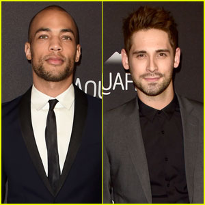 Kendrick Sampson & Jean-Luc Bilodeau Dress to Impress After Golden Globes 2016