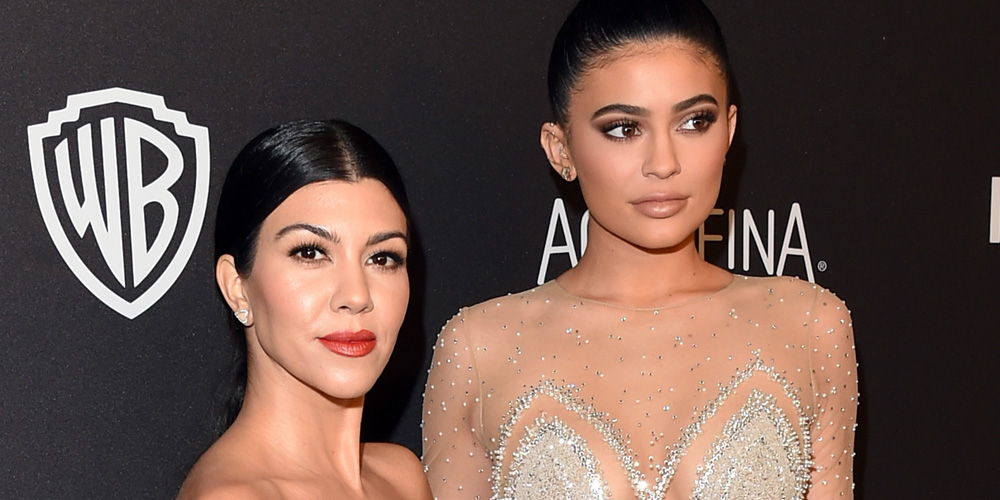 Kylie Jenner Attends Golden Globes After Party With Kourtney Kardashian ...